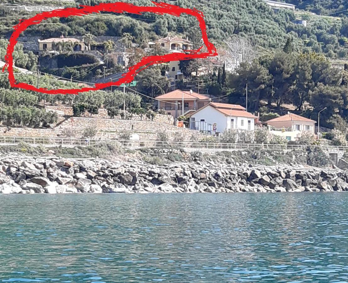 Villa del Mare Ligure Santo Stefano al Mare Exterior foto