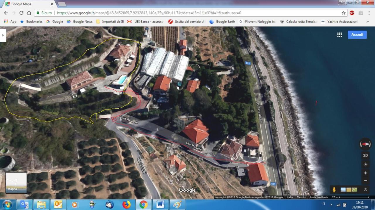 Villa del Mare Ligure Santo Stefano al Mare Exterior foto